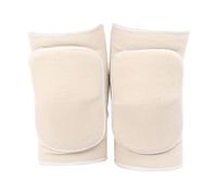 Lljsszr Ginocchiere per Pallavolo, Supporto Antiscivolo in Schiuma Spessa per Ballerini, Calcio, Pattinaggio, Bianco, Taglia unica bambino