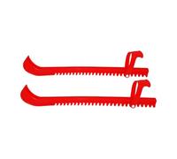 Lljsszr Ice Skate Cover Coprilama per Pattini da Figura E Hockey Gomma Resistente Progettato per Camminare su Superfici Varie Senza Scivolare Adatto a Uomini, 44 Cm Rosso