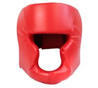 Lljsszr Maschera da Unisex per Esercizi Marziali, Allenamento E Sparring, Rosso, da 58 a 66 cm