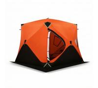 Lljsszr Mimetica da Esterno con Tessuto Oxford Spessore Elevato per Protezione Dal Freddo Intenso Rifugio da Pesca con Picchetti in Acciaio E Corde Incluse, Array, Arancione, 2 2 1.7 Metri