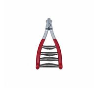 Lljsszr Racquet Stringing Clamp Presa Racchetta Stringhe Clamp Tensionatore Doppia Scanalatura Robusta E Antiscivolo Adatto per Uso Domestico Montaggio Fai da Te Sportivi Allenatori, Rosso
