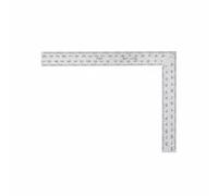 Lljsszr Righello Angolare a L per Falegnami Multiuso Righello Metallo Doppia di Let Adatto a Misurazione Angoli Taglio Giunti Lavori Laboratorio Legno, Nero, 200 150mm Doppia Scala Spessore 2.0mm