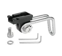 Lljsszr Supporto per Faro da Bicicletta, Morsetto di Fissaggio alla Forcella, Componenti della Staffa per Faro, Porta Lampada, Supporto per Torcia da Biciclet, B03B06