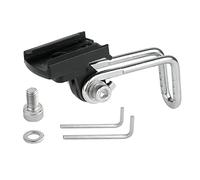 Lljsszr Supporto per Faro da Bicicletta, Morsetto di Fissaggio alla Forcella, Componenti della Staffa per Faro, Porta Lampada, Supporto per Torcia da Biciclet, B03B05