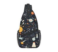 LLKGOT Borsa a tracolla con stampa fisica Picture Cross adatta per uomini e donne, adatta per borse fitness e escursioni