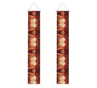 LLKGOT Dune Building picture Portico banner laurea decorazione parete, adatto per interni ed esterni 12 ''x71' '