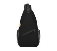 LLKGOT L'abbagliante borsa a tracolla a cinque punte con stella Picture Cross adatta per uomini e donne, adatta per borse fitness e escursioni