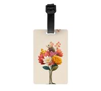 LLKGOT Le etichette per bagagli e le etichette per borse da viaggio sono adatte sia per uomini che per donne per prevenire bagagli