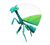 LLKGOT Mantis Glow-in-Dark - Plettro per chitarra, 12 pezzi, con tre combinazioni di plettri di spessore, adatto per basso e ukulele