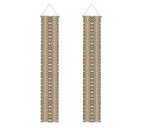 LLKGOT Modelli geometrici casuali immagine Portico banner laurea decorazione parete, adatto per interni ed esterni 30,5 x 180 cm