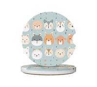 LLKGOT Sottobicchieri per auto con motivo pittorico Avatar 2 assorbenti in ceramica antiscivolo per bevande, decorazioni per auto