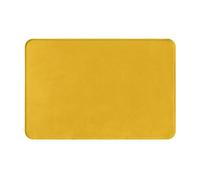 LLKGOT Tappetino antiscivolo in tinta unita con motivo dorato per interni ed esterni, adatto per ingressi di camera da letto e bagno, 40,6 x 61 cm