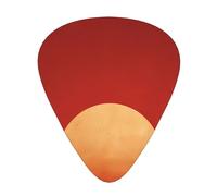 LLKGOT The Red Sun in the desert Picture Guitar plettro 12 pezzi con tre combinazioni di plettri di spessore adatto per basso e ukulele