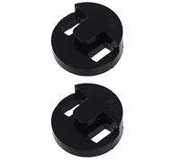 LLKOZN 2 X gomma nera rotonda violoncello Mute violoncello Sordine muto
