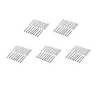 LLKOZN Humbucker - Set di 40 pickup per chitarra elettrica, M2,5 x 32 mm, con vite regolabile in altezza, 0,4 mm, colore: