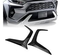 LLL6zzzK Diffusore Spoiler Paraurti Anteriore per Toyota RAV4 2019 2020 2021 2022,Paraurti Anteriore Canard Diffusore Splitter Pinne Spoiler Body,B-Glossy Black