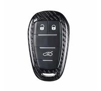 LLL6zzzK Guscio per Chiave Auto per Alfa Romeo Giulia Stelvio,Guscio per Chiave Telecomando Auto Guscio Cover Chiave Telecomando Accessorio,A-Black