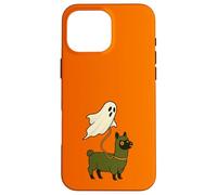 Lllama zombie che cammina fantasma volante - animale dello zoo divertente carino Custodia per iPhone 16 Pro Max