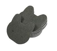 LLLmhuaa 50 pezzi di carte di visualizzazione di carta per orecchini a forma di testa di animale 3,5 x 3,5 cm porta orecchini a perno porta gioielli fatti a mano accessori display card, Misura unica