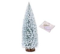 LLLmhuaa Albero di Natale di 20/26/32cm LED con le piccole decorazioni per il Natale domestico LED
