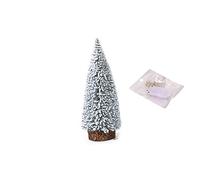 LLLmhuaa Albero di Natale di 20/26/32cm LED con le piccole decorazioni per il Natale domestico LED