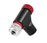 LLLmhuaa Biciclette CO2 testa gonfiatore biciclette pompe per pneumatici per bici da strada Mountain Bike non cartucce di CO2 incluse ugello di gonfiaggio parte ciclismo valvole di gonfiaggio