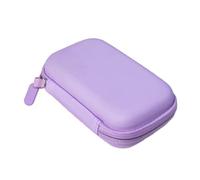 LLLmhuaa Custodia impermeabile per caricabatterie con fascia elastica in rete per caricabatterie e accessori per cavi, Viola, 14x8x5cm/5.51x3.15x1.97in