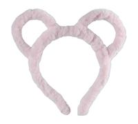 LLLmhuaa Fascia per Capelli in Peluche Spessa Invernale da Donna Coreana con Orecchie da Orso e Topo, Color Caramella, in Metallo, per Trucco, Regali