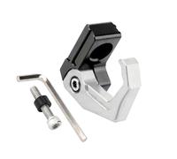 LLLmhuaa Gancio per Borsa per Bagagli con Gancio per Manubrio per Resistente con Design Antiscivolo Staffa Montaggio Pieghevole per Borse per caschi Gancio per Accessori