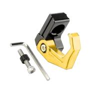 LLLmhuaa Gancio per Borsa per Bagagli con Gancio per Manubrio per Resistente con Design Antiscivolo Staffa Montaggio Pieghevole per Borse per caschi Gancio per Accessori