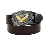 LLLmhuaa Mens medievale goffrato PU pelle Decor cintura accappatoio tunica vita pirata storia ripetizione costume cavaliere occidentale goffrato medievale inciso vintage, 120 cm., Taglia unica