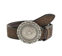 LLLmhuaa Pelli PU Cintura Incisa Storia Ripetizione Costumi Medievale In Rilievo Pirata Cavaliere Robe Tuniche Vita Mens Western goffrato Medievale Mens Inciso Vintage, 100 cm., Taglia unica