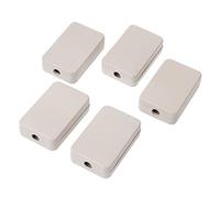 LLLucky 5 Pezzi 55x35x15mm Custodia per Strumenti Fai da Te Custodia in plastica per progetti elettronici Bianca
