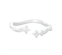 Lllunimon Anello aperto a stella appuntita Anello in argento sterling da donna Gioielli ispirati alla meteora cosmica Accessori impilabili Regali da indossare tutti i giorni per lei