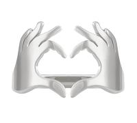 Lllunimon Anello in lega, dorato, indossabile ogni giorno, adatto per feste/appuntamenti, regalo per moglie/marito/ragazza/fidanzato,Argento