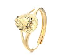 Lllunimon Anello privato in argento S925 gioielli d'arte bohémien stile elegante e minimalista Regali da indossare tutti i giorni per lei,D'oro