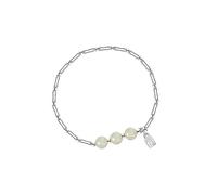Lllunimon Bracciale a segmenti di bambù con perline per le donne Delicati Bracciali regolabili in cristallo alla moda Bracciale Gioielli di moda regalo per lei
