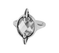 Lllunimon Delicato anello ovale con zircone Anello da donna in argento sterling Gioielli con zirconi Gioielli classici minimalisti Da indossare tutti i giorni Regalo per lei