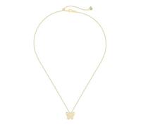 Lllunimon Farfalla Collana in argento sterling 925 Ciondolo opaco con diamanti incastonati Gioielli di moda romantici Stile minimalista ed elegante Regali da indossare tutti i giorni per lei,D'oro