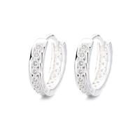 Lllunimon Fila traforata di diamanti zircone S925 orecchini in argento sterling Gioielli di zircone ispirati cosmici Stile elegante e semplice Regali da indossare tutti i giorni per lei
