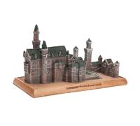 Lllunimon Germania Modello di Statue del Castello di Swan Stone, Resina Schloss Neuschwanstein Ornament Decorazione per La Casa Regali di Souvenir,A