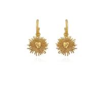 Lllunimon Gioielli Fortunati per Donne Orecchini a Forma di Sole Orecchini a Bottone a Forma di Cuore Perno in Argento 925 Anallergico per Donne Gioiello Speciale Regalo per Moglie Fidanzata