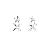 Lllunimon Orecchini a bottone a forma di fiore con due stili di utilizzo, orecchini con perni in argento sterling 925 per donne, gioiello alla moda, regalo per amiche e moglie