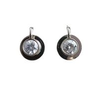 Lllunimon Orecchini a forma di tazza di caffè per donna, orecchini statement con perni in argento sterling 925, gioielli alla moda, regalo per moglie e fidanzata