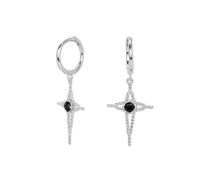 Lllunimon Orecchini pendenti unici in zircone cubico per donne e uomini, orecchini a croce in argento sterling S925 per donne e uomini, regalo di gioielleria per il Cristianesimo