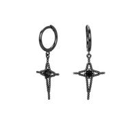 Lllunimon Orecchini pendenti unici in zircone cubico per donne e uomini, orecchini a croce in argento sterling S925 per donne e uomini, regalo di gioielleria per il Cristianesimo