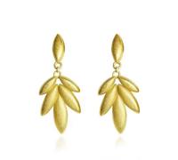 Lllunimon Orecchini Semplici per Donne, Ear Cuffs a Forma di Grano con Perni in Argento 925, Gioielli alla Moda, Regalo che Trasmette i Migliori Auguri per tua Moglie o Fidanzata