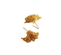 Lllunimon Orecchini stile fuochi d'artificio per donna disponibili in oro e argento, gioielli portafortuna per donne che trasmettono i migliori auguri a mogli e fidanzate,D'oro