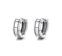 Lllunimon Reinduzione, cerchi invecchiati vintage, orecchini in argento sterling S925, accessori di ispirazione vintage, stile classico e semplice Regali da indossare tutti i giorni per lei