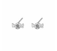 Lllunimon S999 Sterling Silver Sweet Candy Zircon Orecchini per le donne Orecchini Candy Carini Orecchini Zircone Scintillante Gioielli Regali per Lei,A